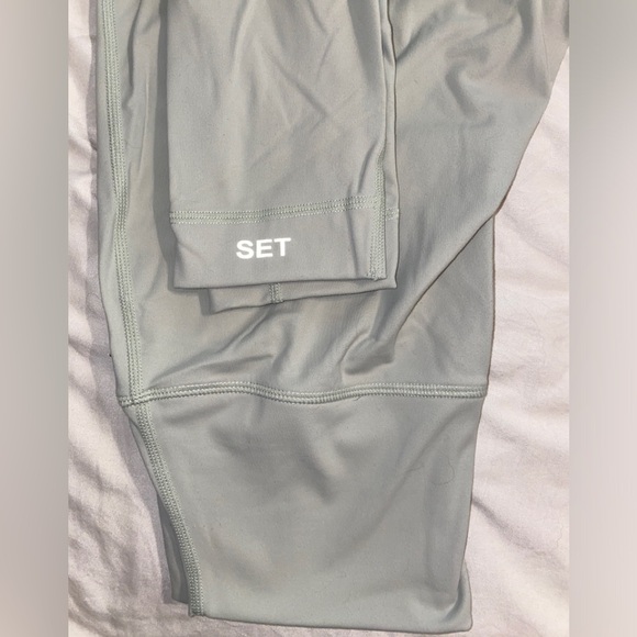 Set Active Thistle Color Leggings - Picture 3 of 3